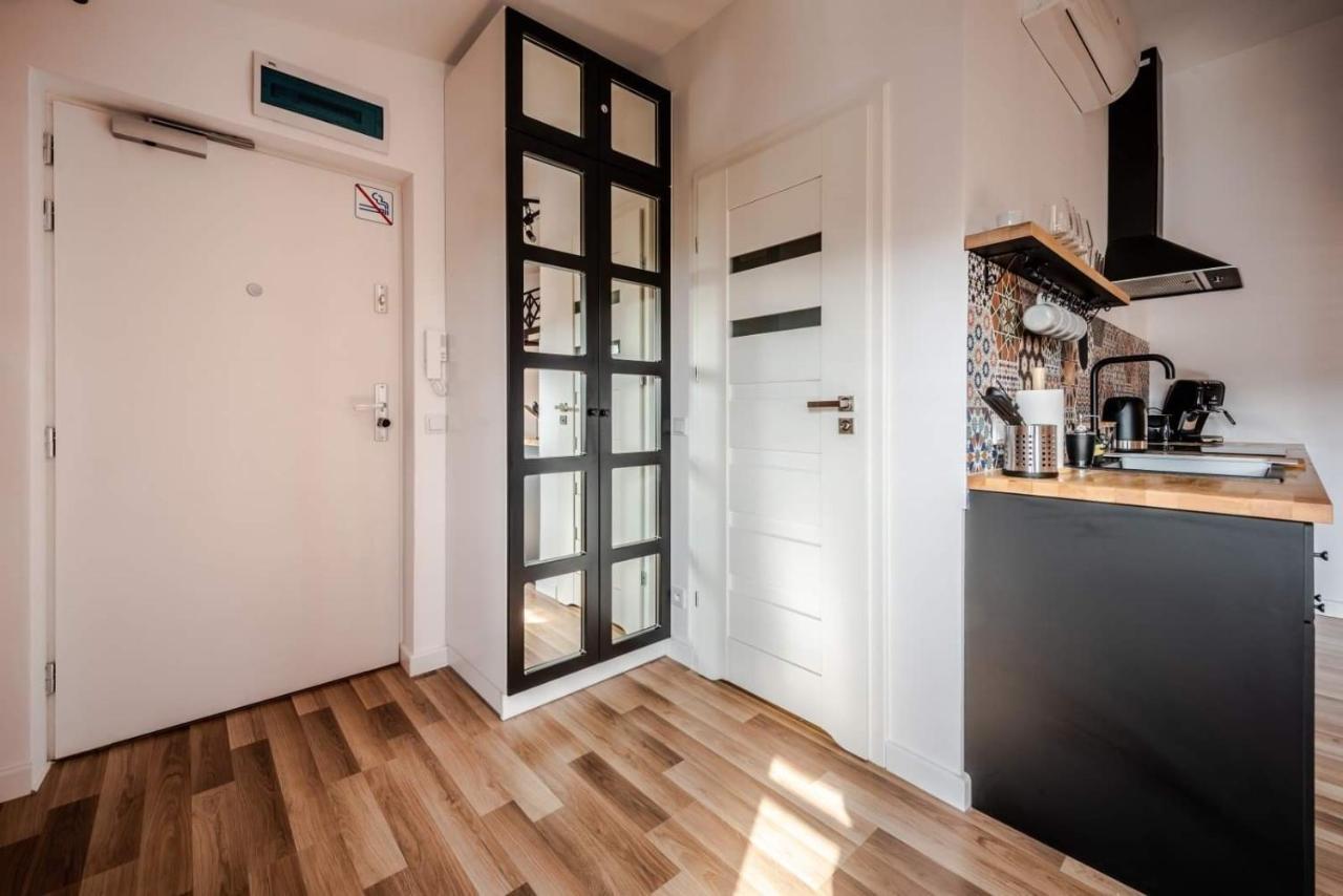 Modern Apartment Arizona Studio Old Town Dietla Balcony Kraków Exteriör bild